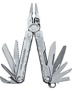 Leatherman Multitool REBAR, Silver, 17 Funktionen