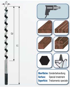 Schlangenbohrer 460/390